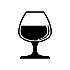 Cup of wine icon vector illustration graphic design