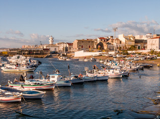 Harbor of Scoglitty, Sicily. Italy