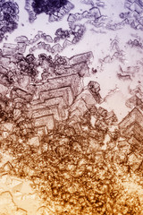 microscopic microcrystal background