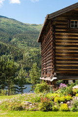 Historical House (Loft) S&oslash;re Kravik, build at 1300. At the Nore