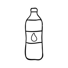 Fresh water drink icon vector illustration graphic design