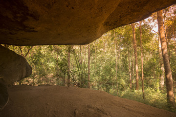 Obraz premium THAILAND ISAN UDON THANI PHU PHRA BAT NARIONAL PARK