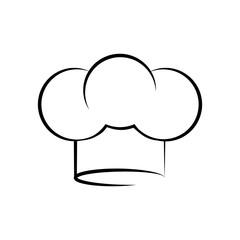 Chef hat symbol icon vector illustration graphic design