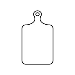 plastic cutting board icon vector illustration graphic design
