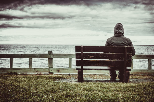 Lonely Man On Bench Images – Browse 4,822 Stock Photos, Vectors, and Video  | Adobe Stock