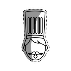 Chef hat symbol icon vector illustration graphic design