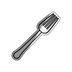 restaurant cutlery utensil icon vector illustration graphic design