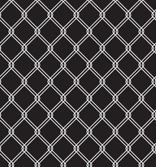 Steel Wired Fence Seamless Pattern Overlay