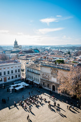 Obraz premium Panorama d'Avignon depuis le donjon de la Cité des Papes