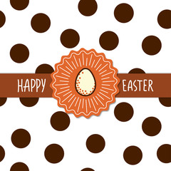 Easter greetings card