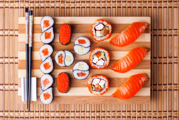Various sushi 