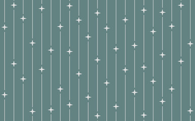 Seamless pattern stripes and stars, vector