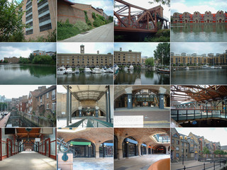 16 views of London docklands