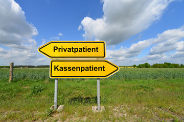 Privatpatient, Kassenpatient, privat, gesetzlich, Versicherung, Krankenversicherung, Krankheit,...