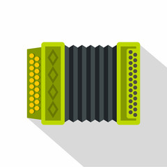 Accordion icon, flat style