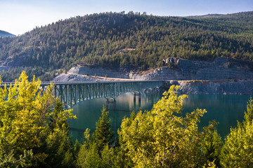 Lake Koocanusa Bridge, Montana