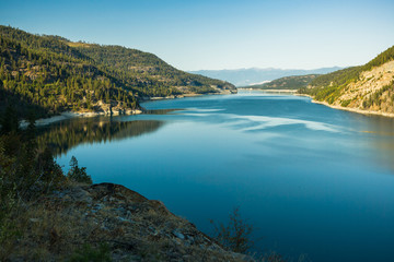 Fototapeta na wymiar Lake Koocanusa, Montana