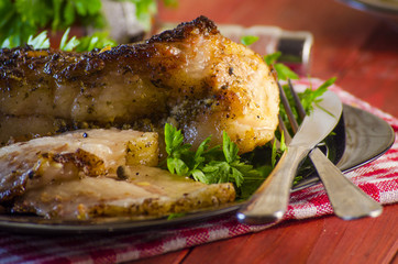 bacon baked in the oven