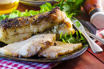 bacon baked in the oven