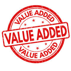 Value added sign or stamp