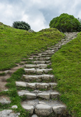 Stone staircase