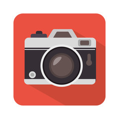 camera photographic isolated icon vector illustration design