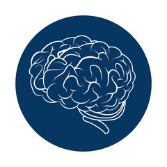 brain storming isolated icon vector illustration design
