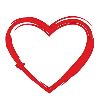 Romantic vector heart