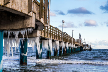 Naklejka premium seebrücke binz