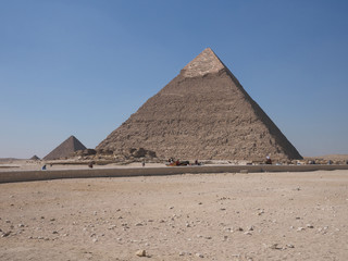 Fototapeta na wymiar Khafre's Pyramid 