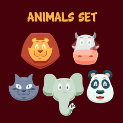 Obraz premium Animals Set