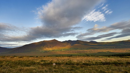 Obraz premium The Irish landscape, Connor Pass, ireland