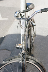 Fototapeta na wymiar Retro commuter bike