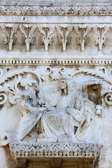 Jugement de Salomon. Basilique Notre-Dame de Fourvière. Lyon. / Judgment of Solomon. Basilica of...