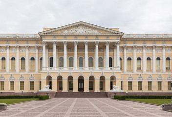 Fototapeta na wymiar State Russian Museum in Saint Petersburg, Russia