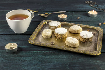 Mantecados and polvorones, traditional Spanish sweets