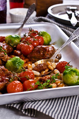 Meat stew with beans