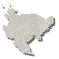 Fototapeta premium 佐賀 日本 地図 アイコン 