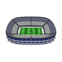 football stadium flat icon