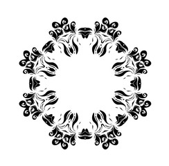 Abstract ornamental shape