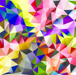 Abstract polygonal background