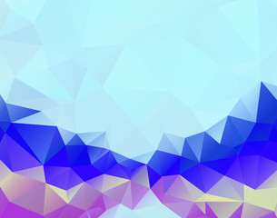 Abstract polygonal background