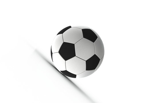 Ball, soccer ball isolated against a plain background.