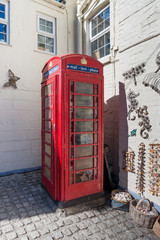 Obraz premium English telephone booth