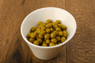 Pickled green pea
