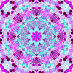 Bright abstract pattern