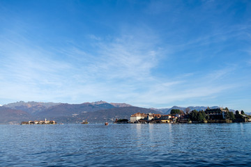 Isola Bella and Isola dei Pescatori, on Lake Maggiore, Stresa, Italy