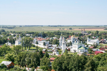 Fototapeta premium View on the Intercession Monastery from the bell tower