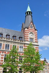 Obraz premium Hauptpost in Erfurt