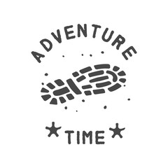 adventure theme emblem